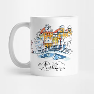 City view of Amsterdam Mug